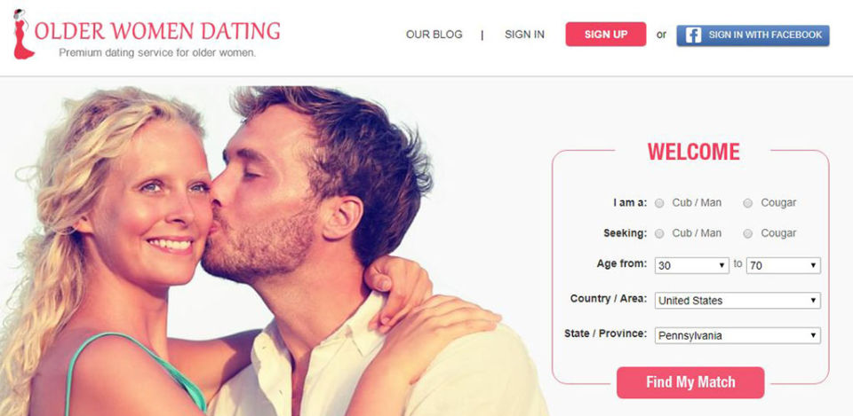 OlderWomenDating.com logo