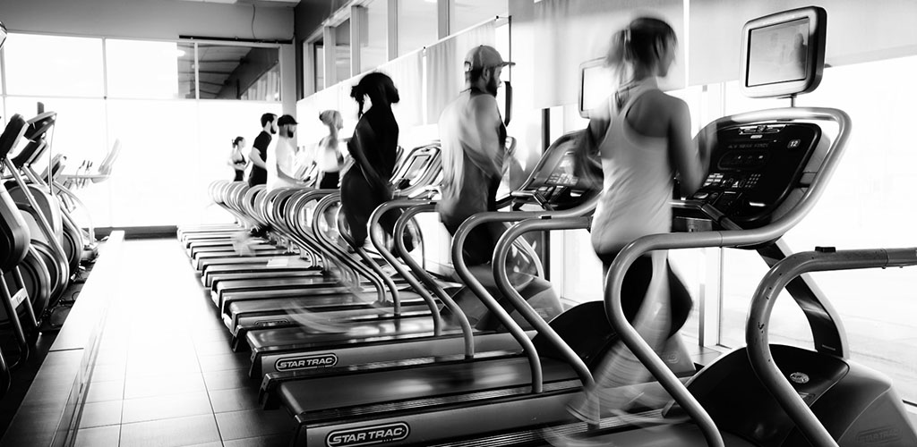 Women on the treadmill at Atlantis Gym