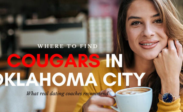 An cougar in Oklahoma City at a café
