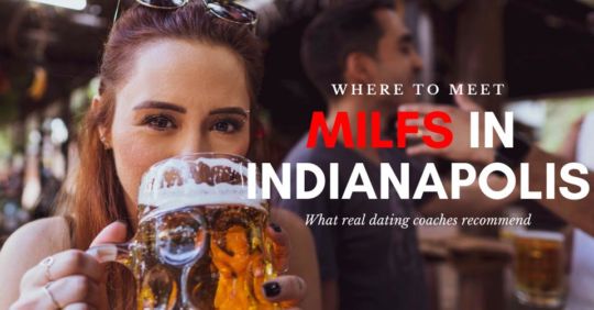 An Indianapolis MILF drinking beer