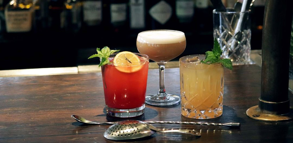 Cocktails from Scarlet Oak Tavern