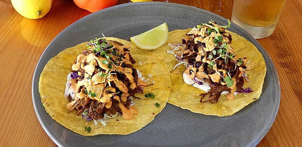 Tacos from The Brook Bar and Kitchen