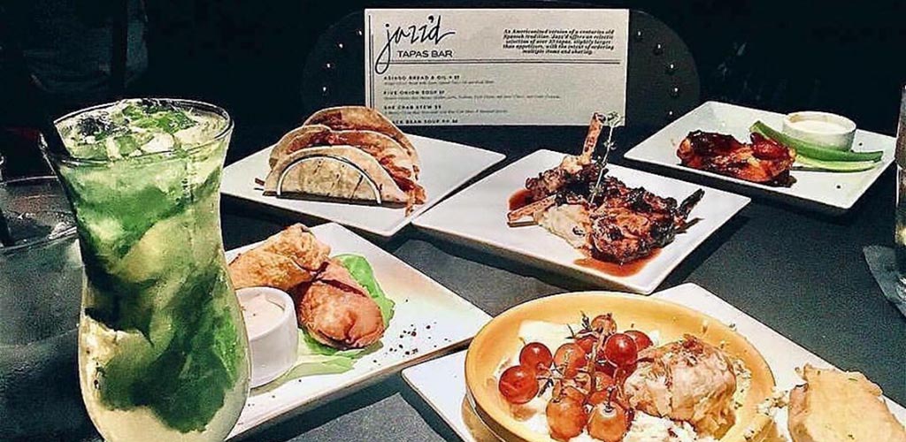 Various dishes from Jazz'd Tapas Bar