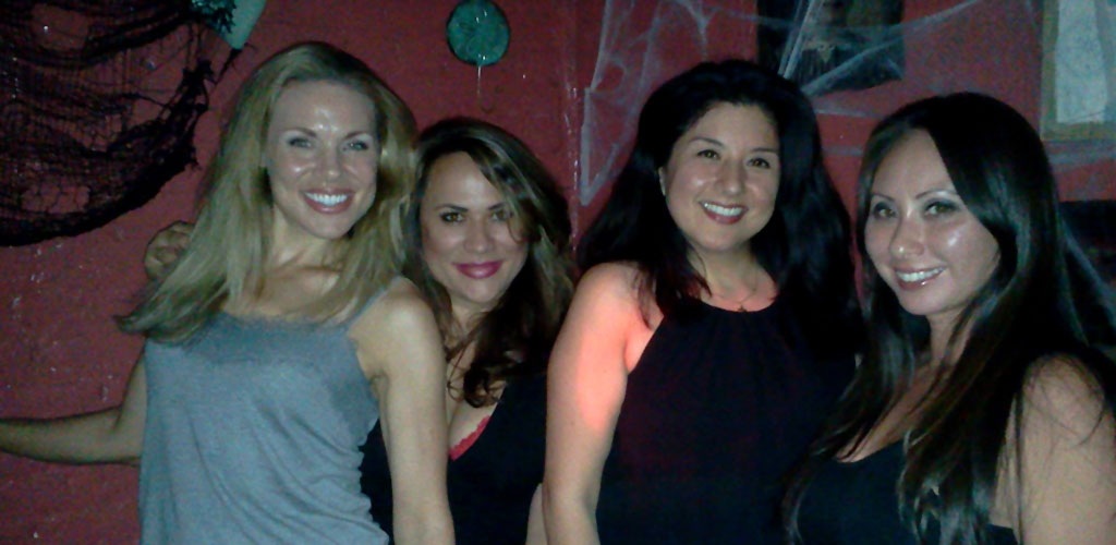 Lovely ladies on a night out at San Jose Dive Bar