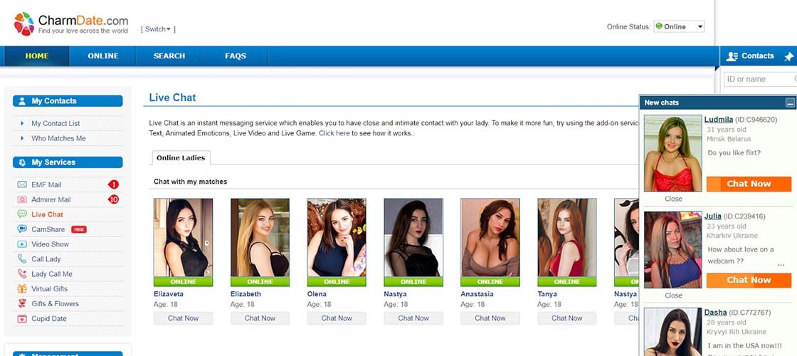 dating.com ukraine now part list