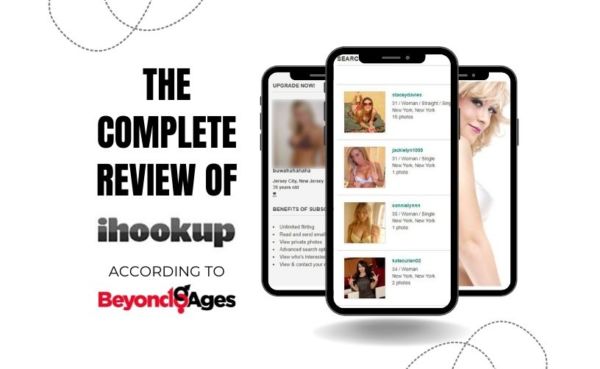 Screenshots from our review of iHookup
