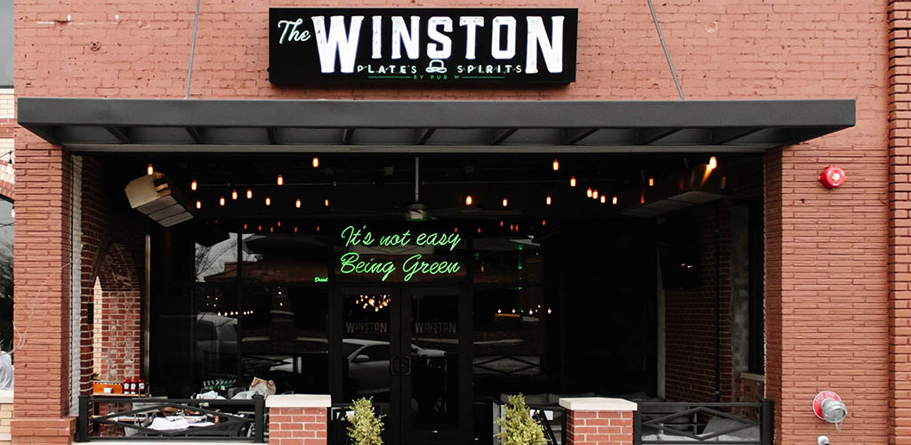 Exterior of The Winston