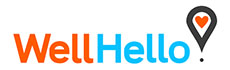 Logo for wellhello.com