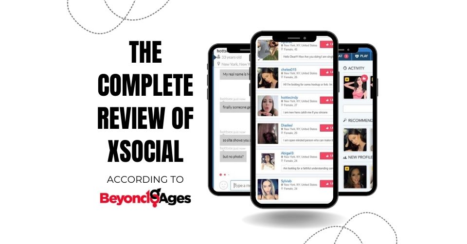 Screenshots from our review of XSocial