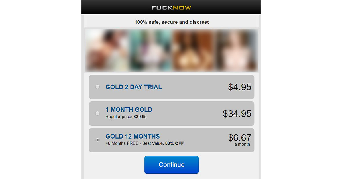 How much fucknow.com costs