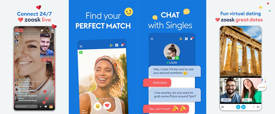 Android Zoosk screenshots