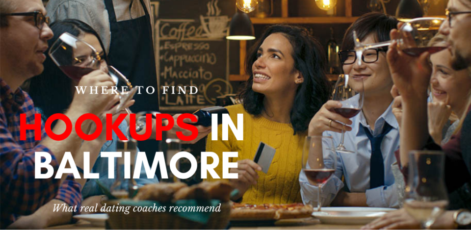 A dinner party where Baltimore hookups can happen