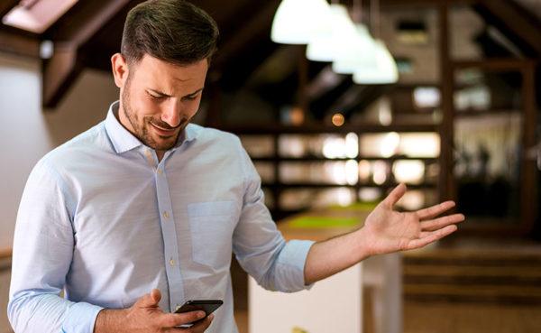 Man with date canceled via text