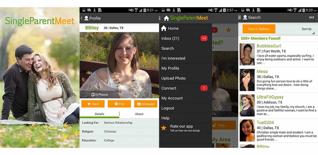 Single Parent Meet App