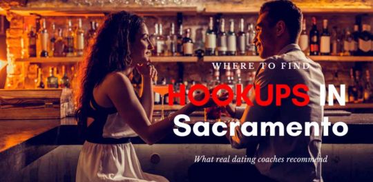 A beautiful woman looking for Sacramento hookups at a bar