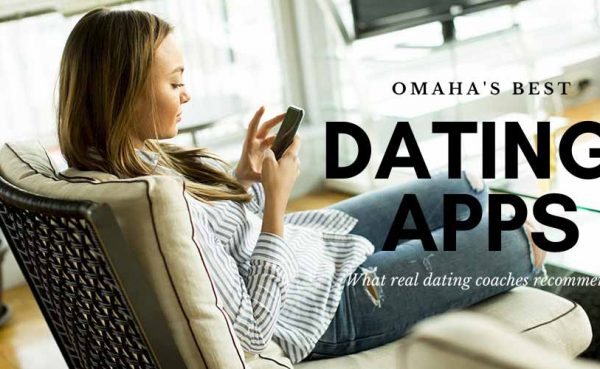 Girl in ripped jeans texting and trying out the best dating apps and sites in Omaha