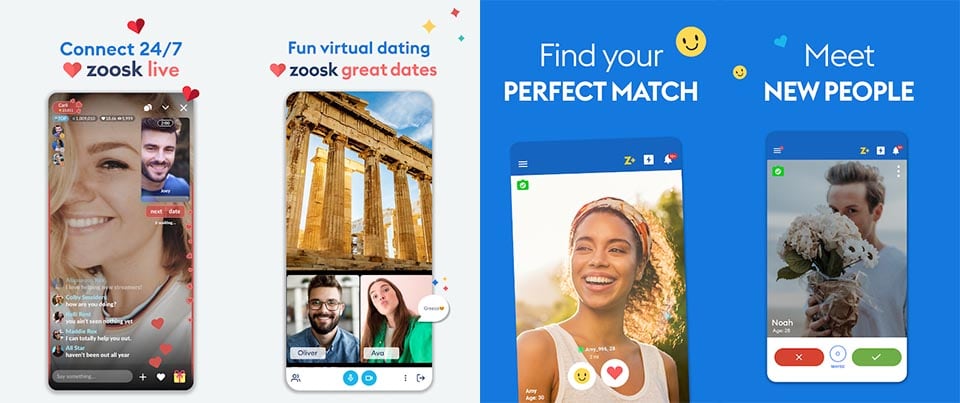 Zoosk UI on Android