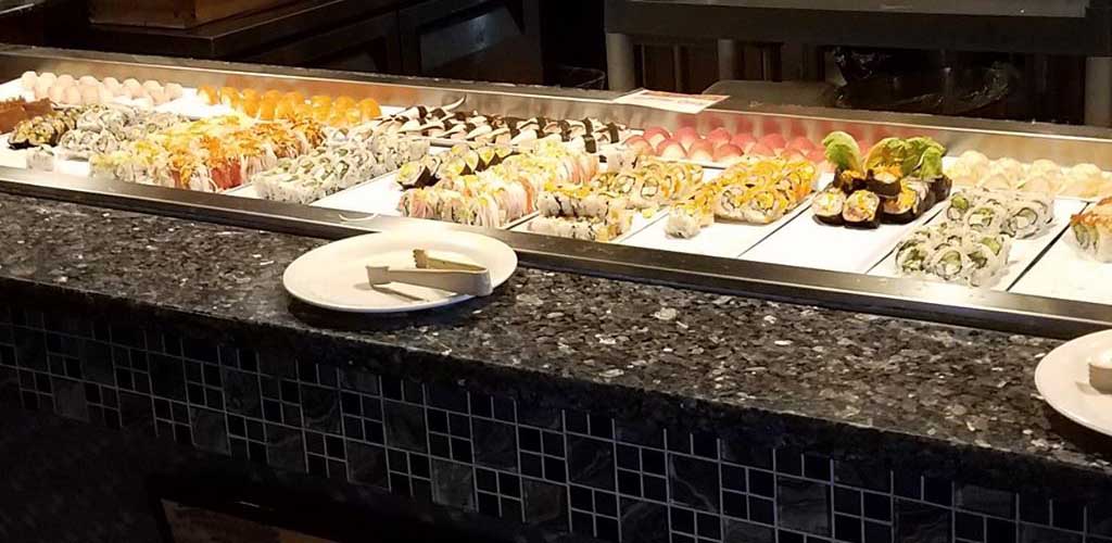 A selection of rolls from King Buffet