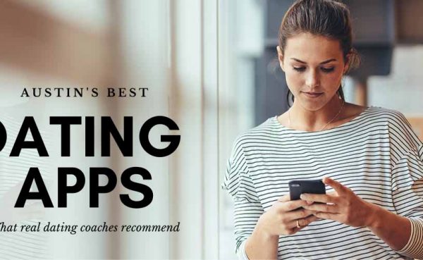 Hot woman checking out the best Austin dating apps and sites while at home