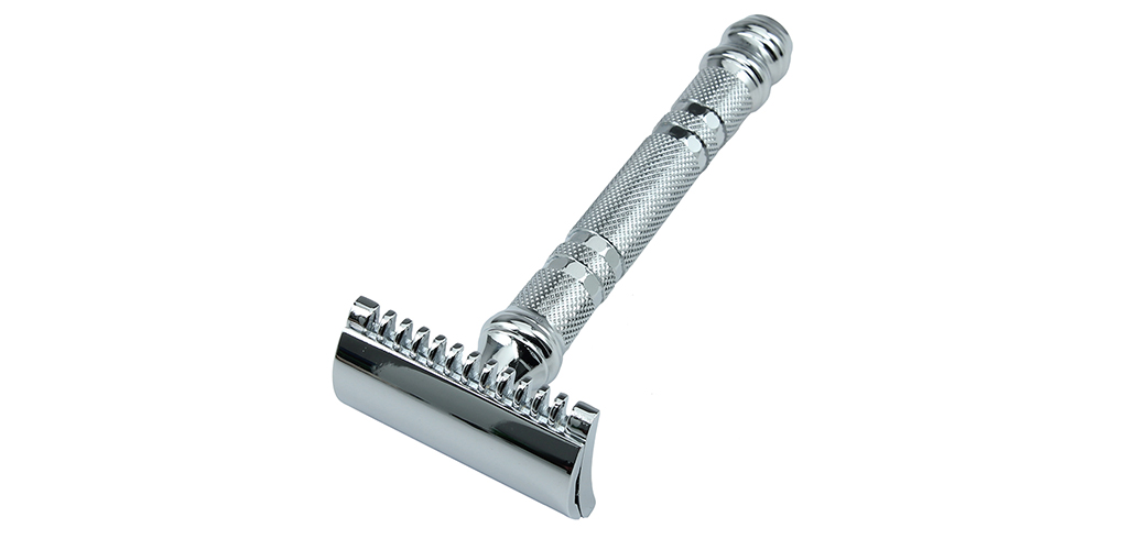 The Parker 24C Open Comb Double Edge Safety Razor is the Best Budget Safety Razor for Black Men
