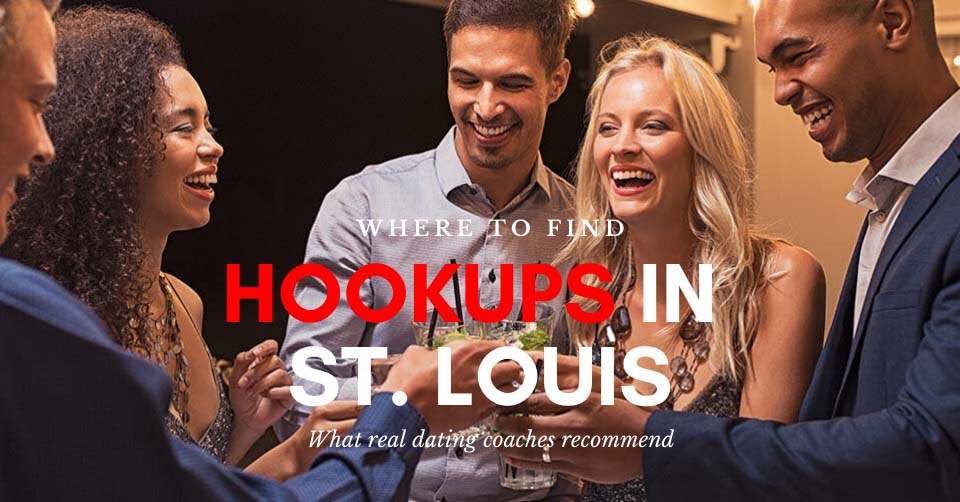 Singles mingling in a bar looking for hookups in St. Louis
