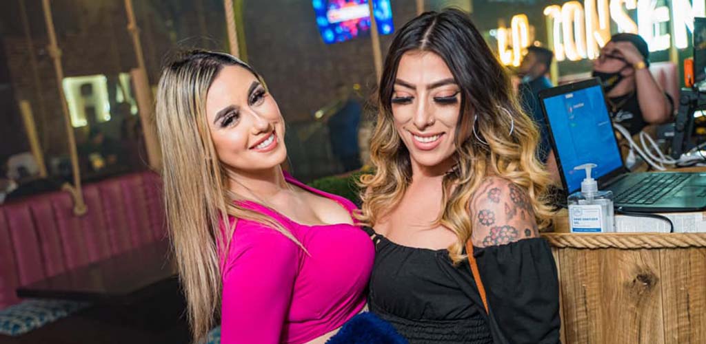 Sexy girls at Antro Nightclub