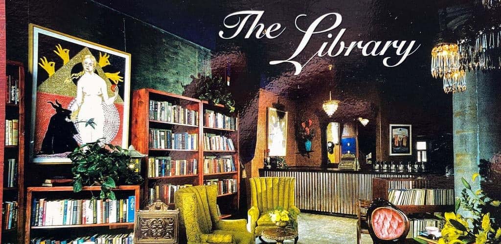 The cozy interior of The Library Coffee