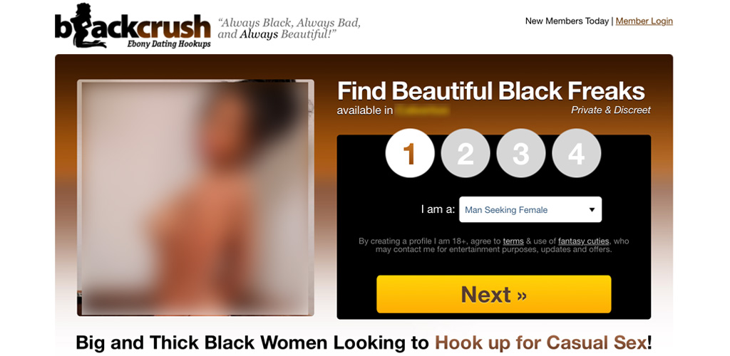 BlackCrush hemsida