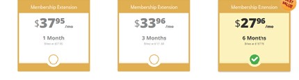 BookofSex membership options