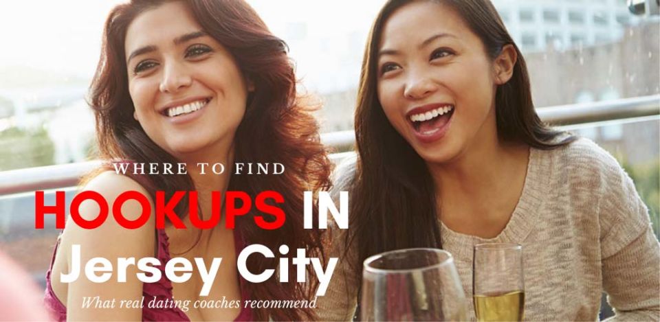 Cute girls at an outdoor bar looking for Jersey City hookups