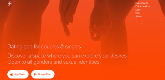 Field Dating App Homepage