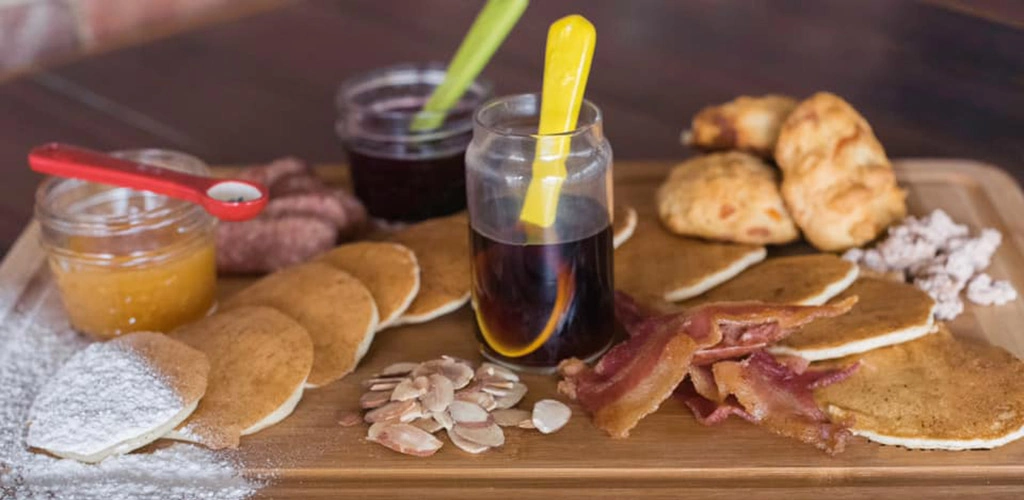 A breakfast charcuterie board from Hair of the Dog Eatery