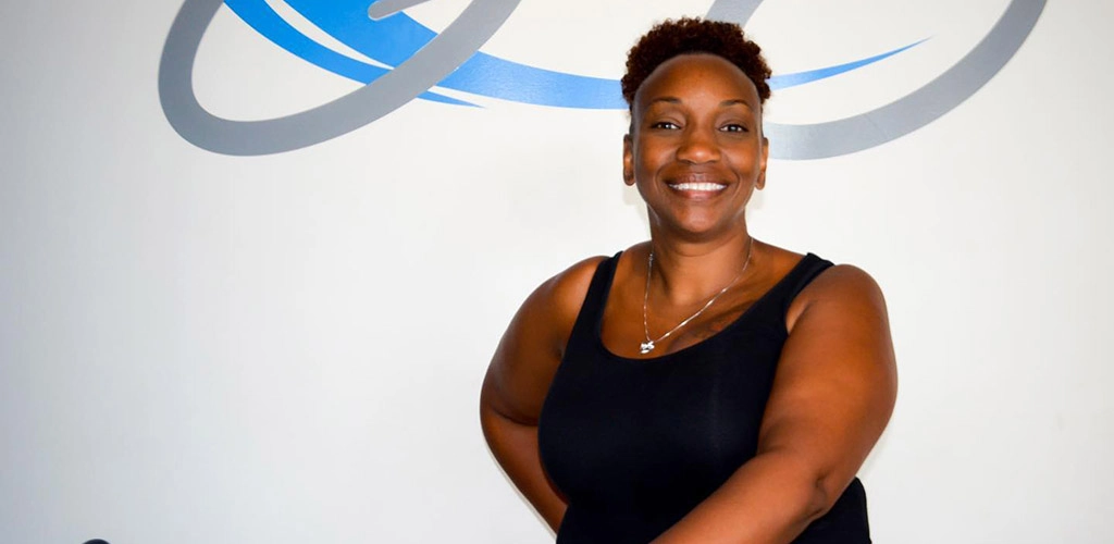 A BBW in Virginia Beach after a spin class at Tidal Wheel