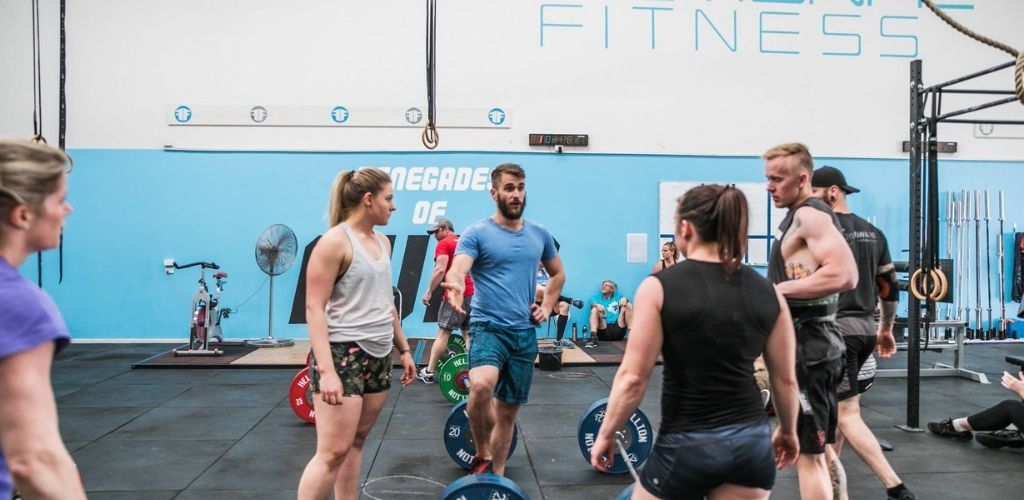 Cute Canberra singles working out at Functional Fitness