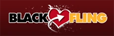 black fling logo