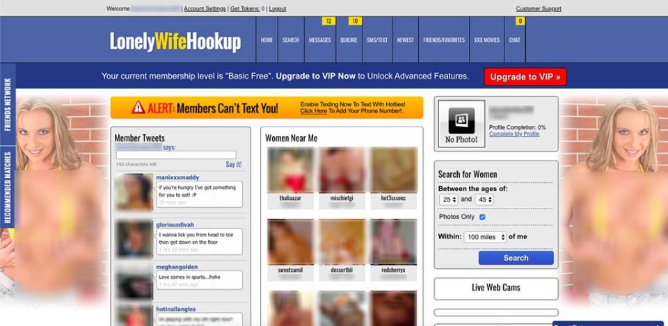 LonelyWifeHookup review