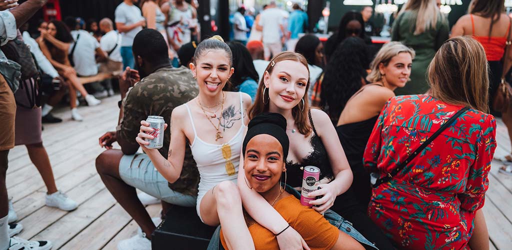 BoxPark is a fun outdoors venue that is beloved by London’s young single women 