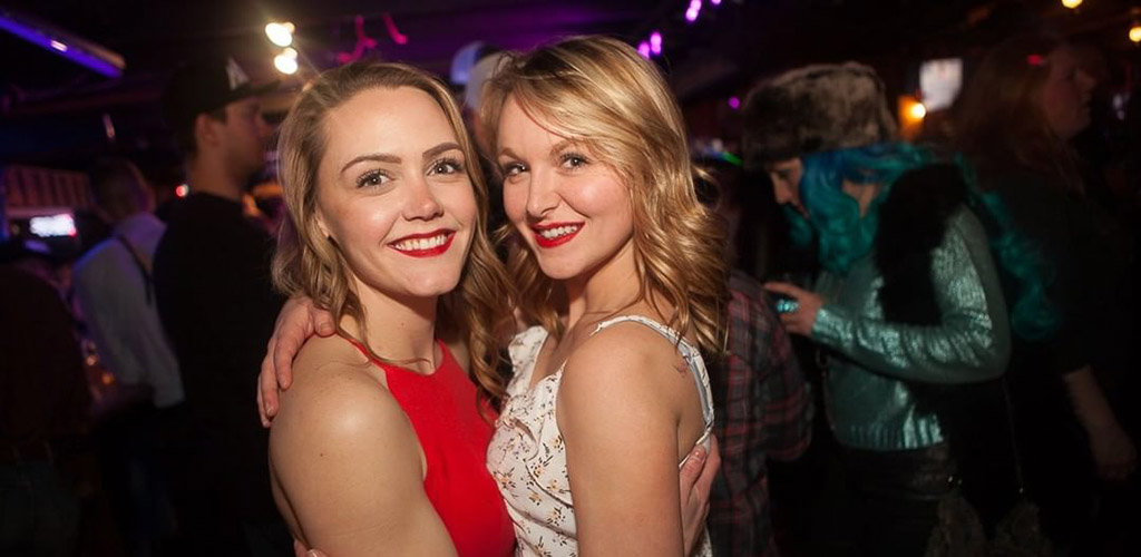 Beautiful Calgary girls partying at Ranchman's Cookhouse and Dancehall