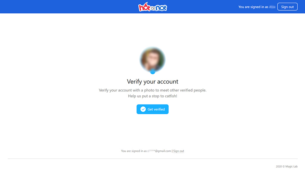You need to verify your account to continue using the site