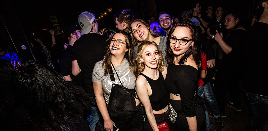 Hot Ottawa girls during Emo night at The Twenty Seven Club