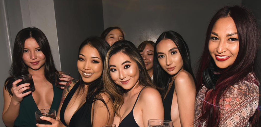 Sexy ladies ready to dance at Addiction Nightclub