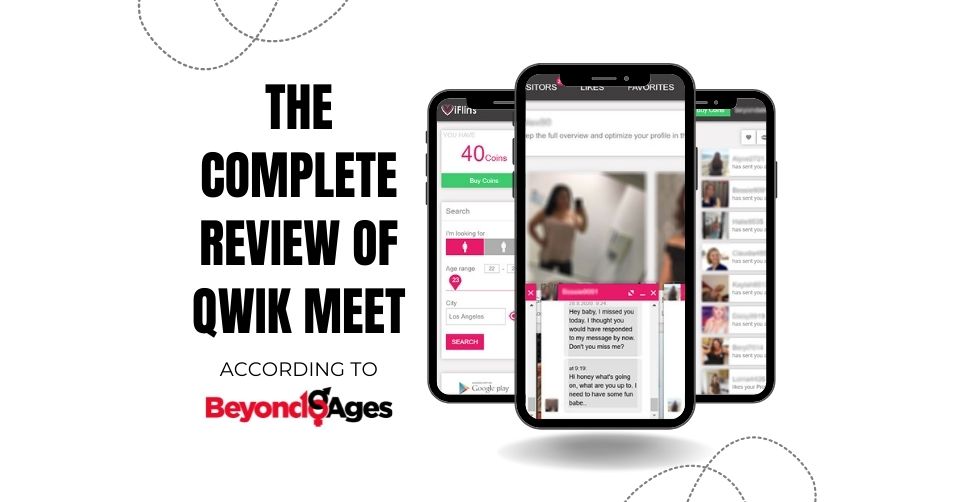 Screenshots from our review of Qwik Meet
