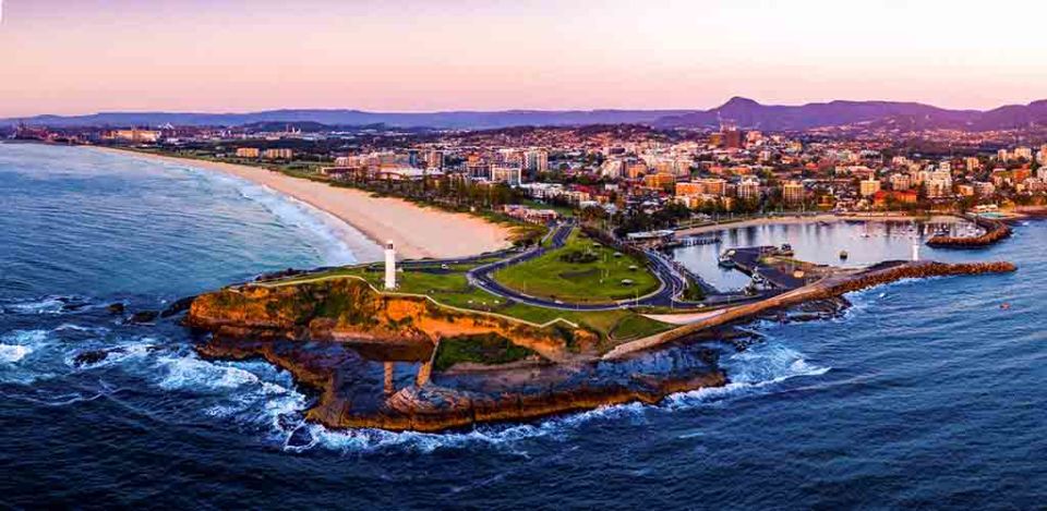 View of Wollongong, Australia