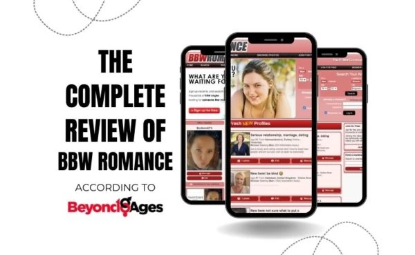 Screenshots from our review of BBW Romance