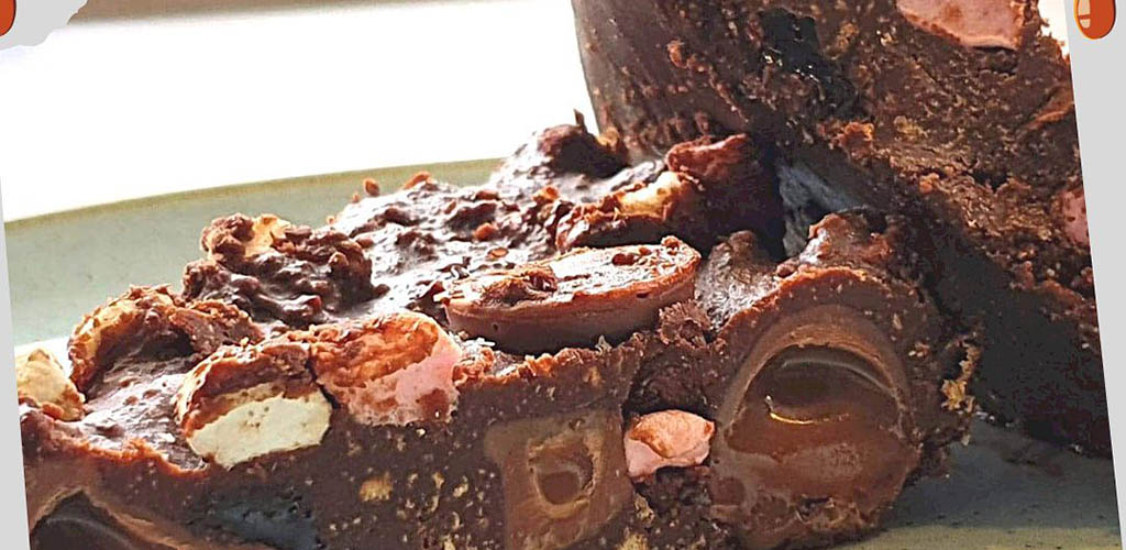 Rocky road brownies from Cafe Alba
