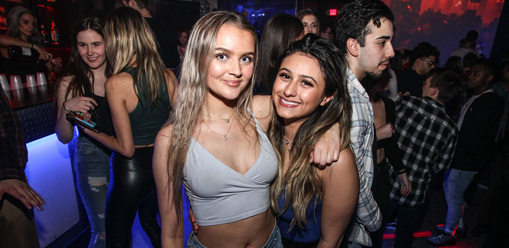Hamilton girls partying at Seventy Seven Nightclub