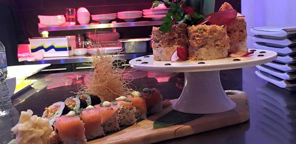 Sushi rolls from Kimono Sushi