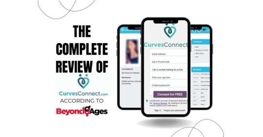 Screenshots from our review of Curves Connect