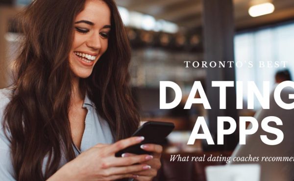 Woman trying out the best dating apps and sites in Toronto