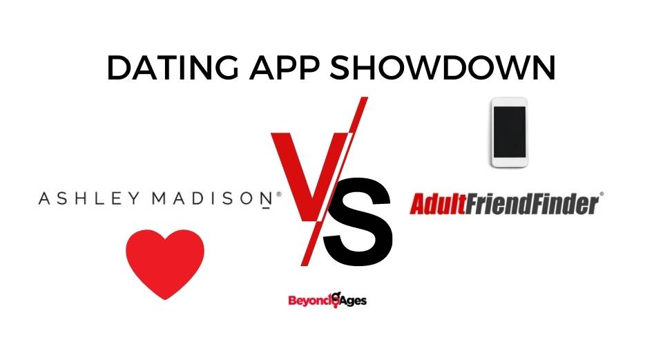 Ashely Madison vs Adult FriendFinder comparison graphic